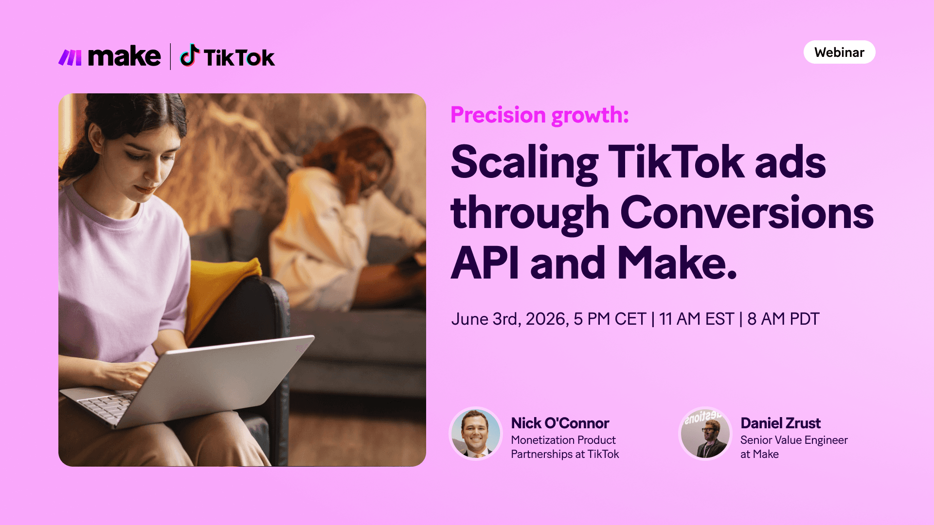 Main image - Scaling TikTok ads through Conversions API and Make