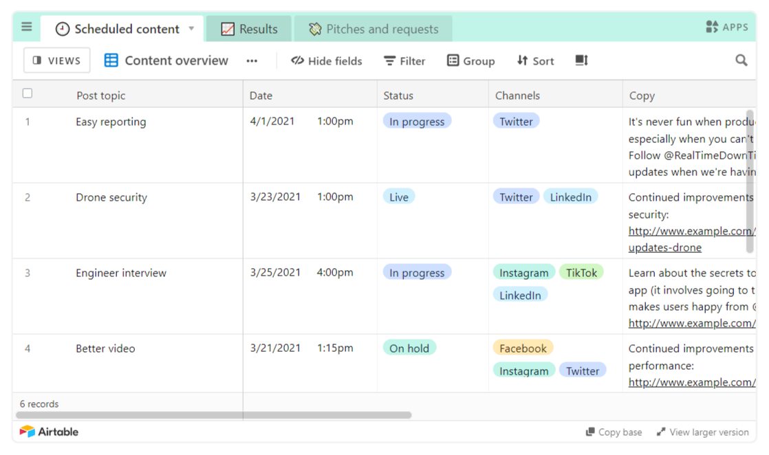 content-calendar-example-airtable
