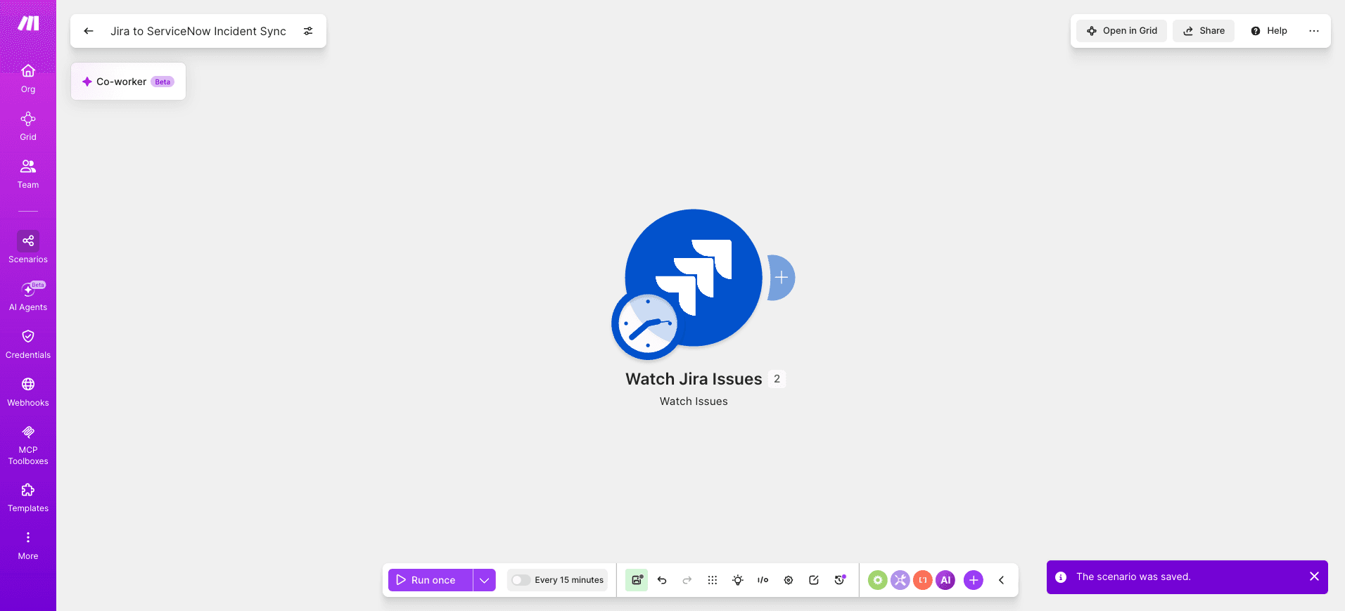 Integration-Jira-ServiceNow - Step 1