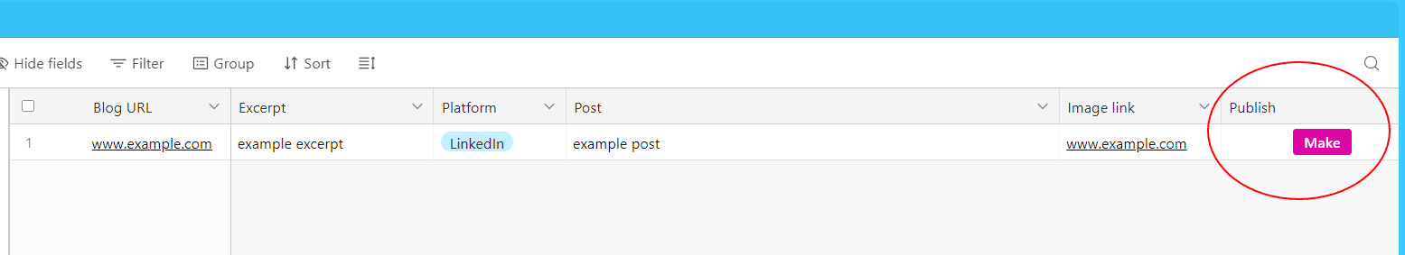 Airtable-publish-posts
