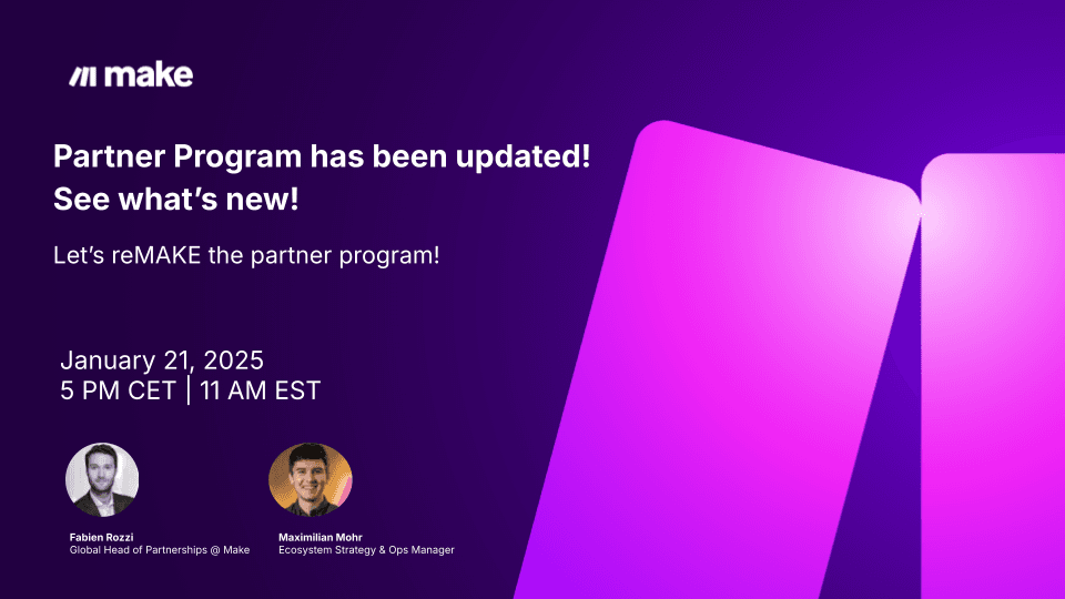 Partner program updates review