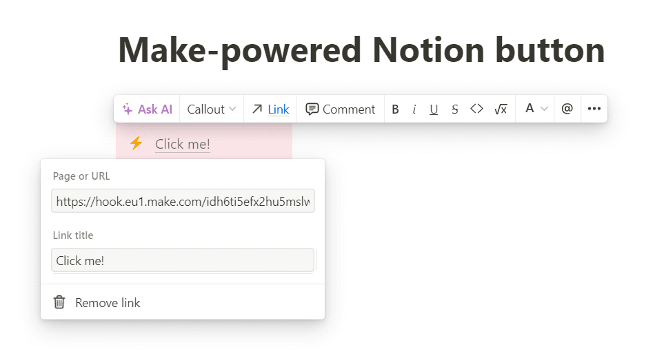 make notion button tutorial 4
