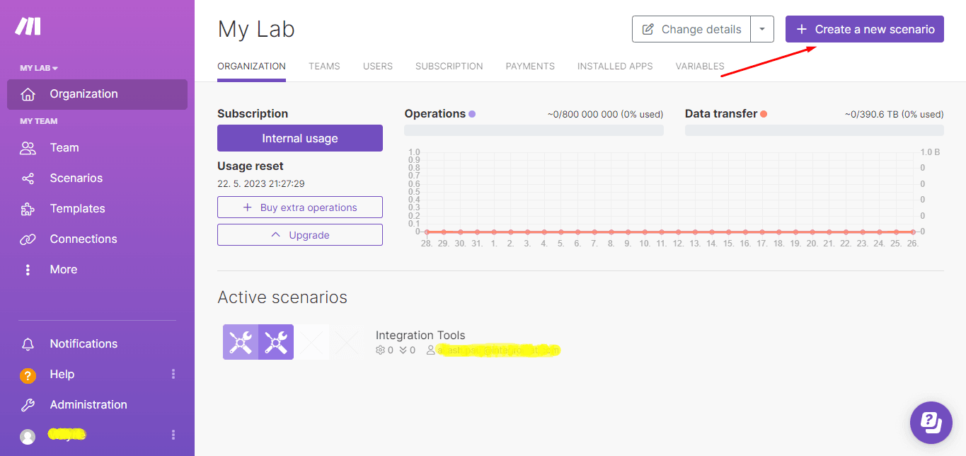 Measure active customers automation - 1