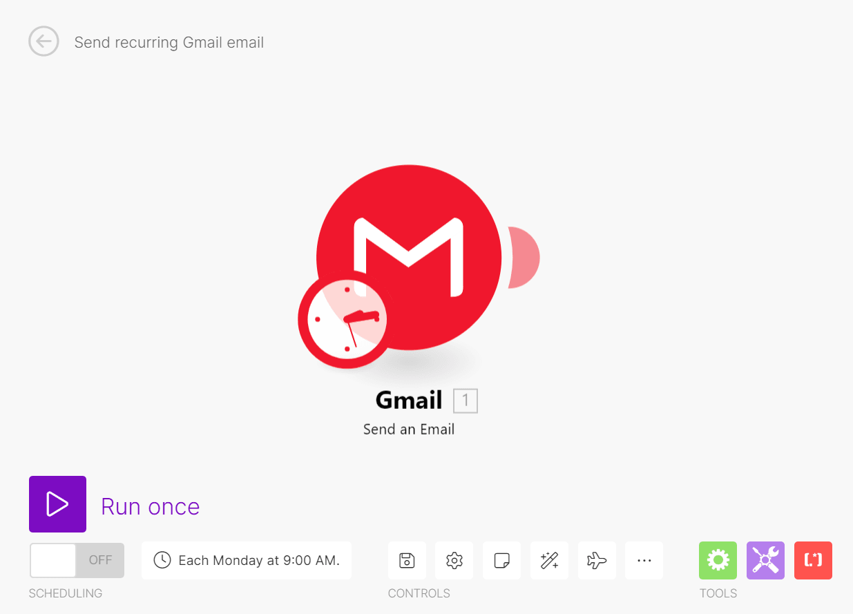 Send daily email