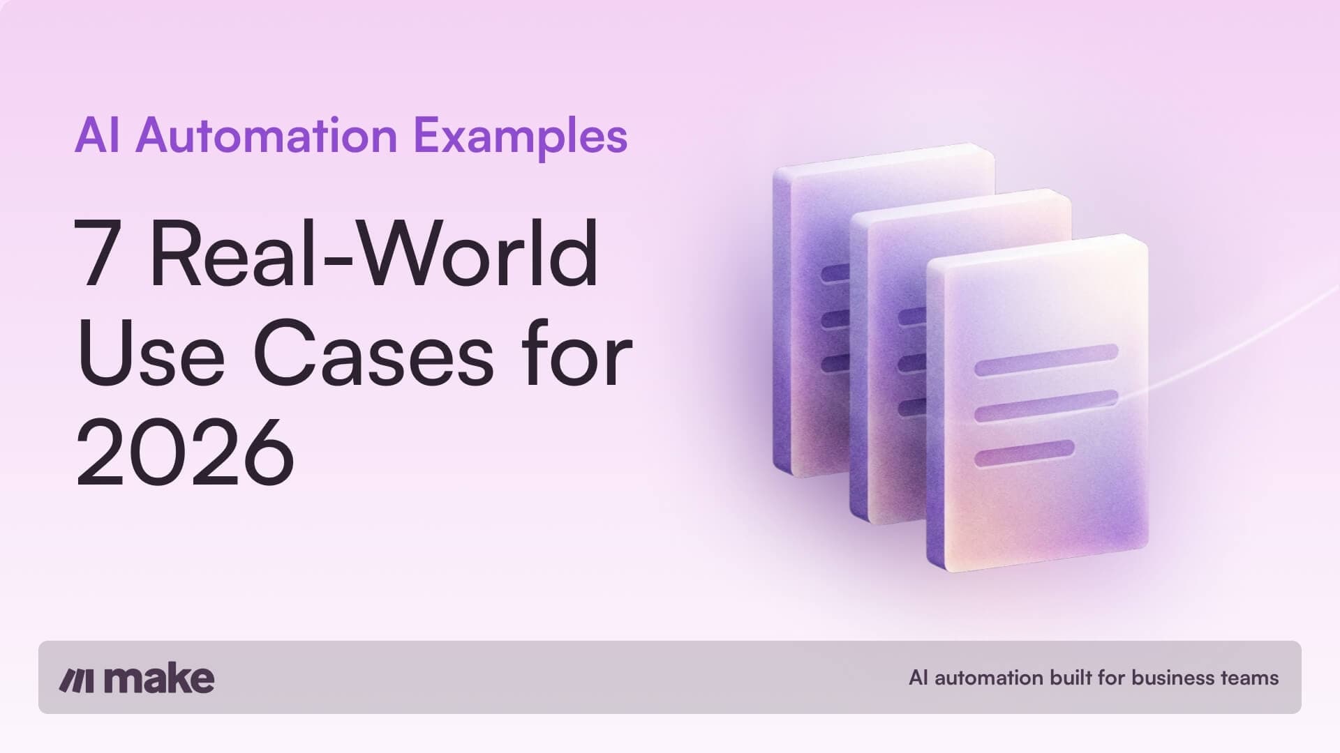 7 AI automation examples - hero image
