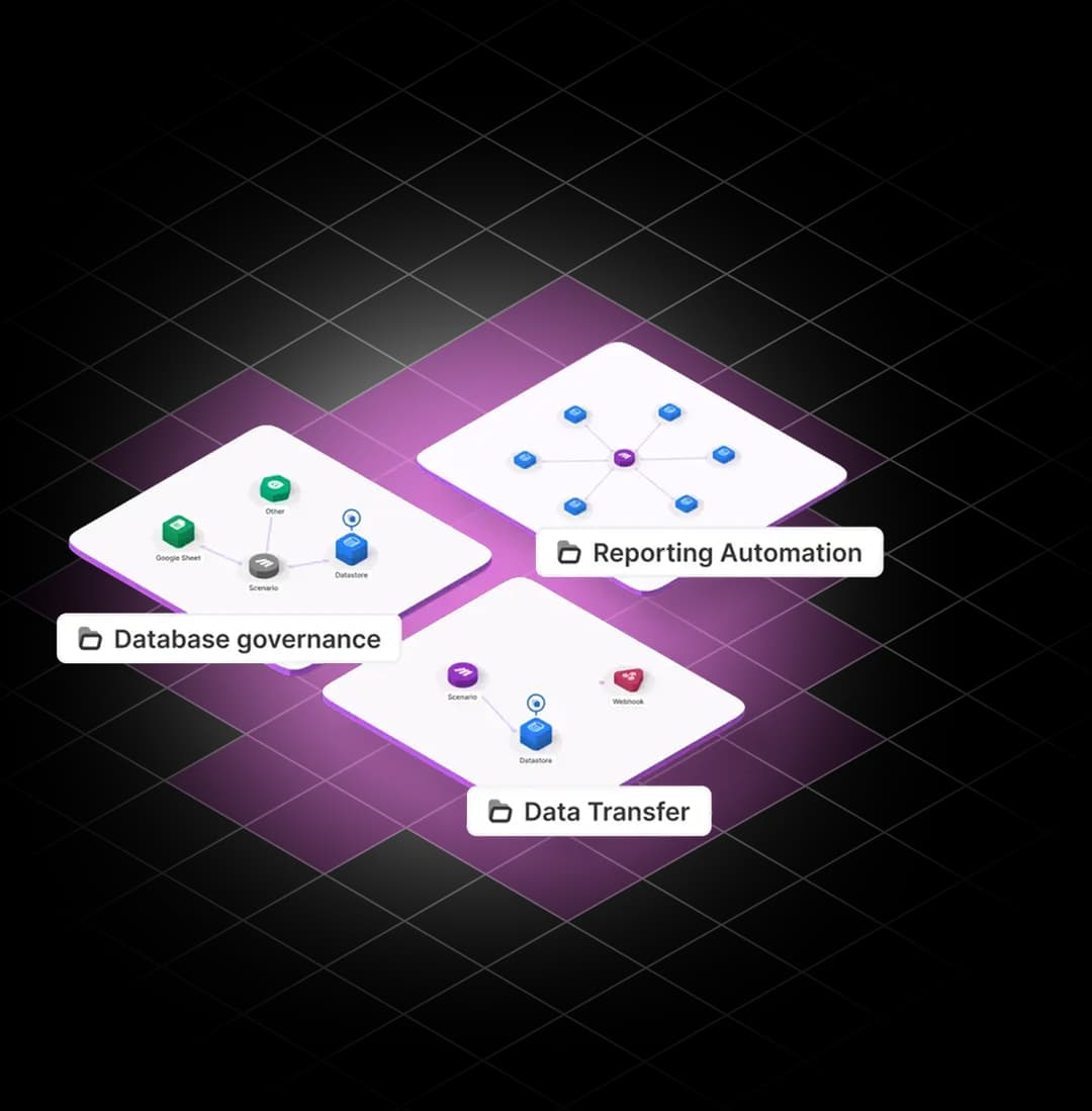 Make grid illustration