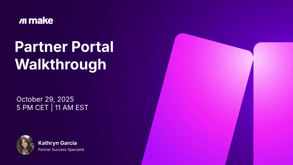 partner portal walkthrough