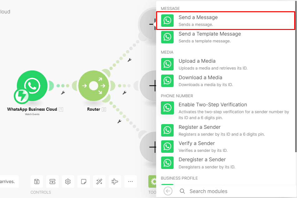 whatsapp chatbot tutorial 7