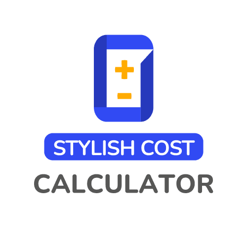 Stylish Cost Calculator Logo