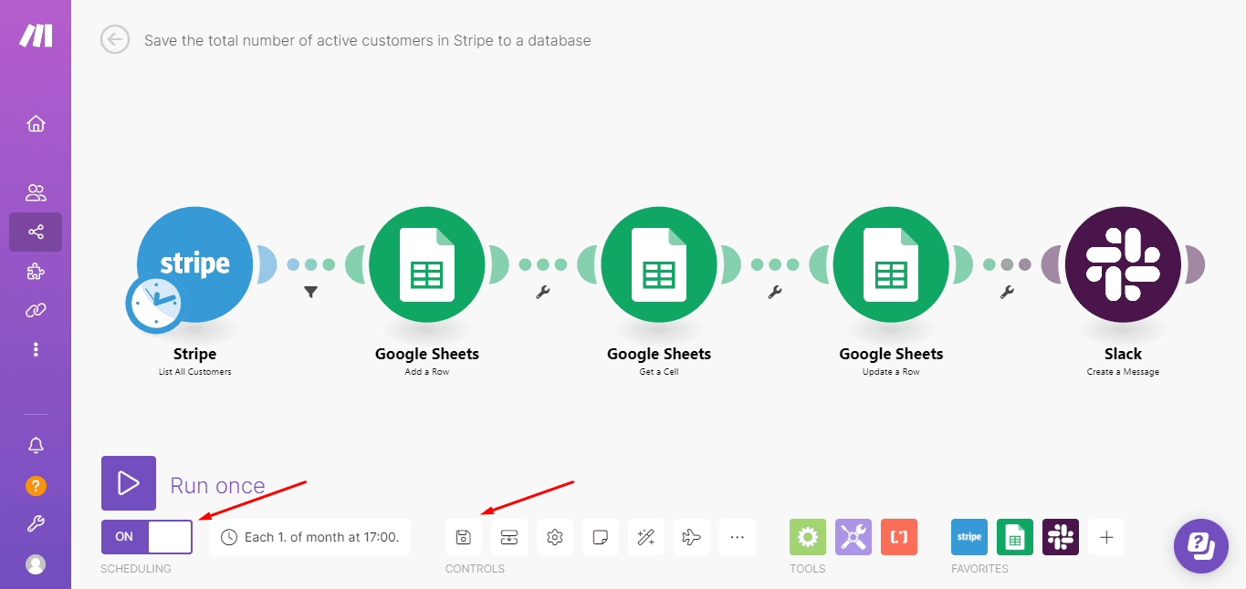 Measure active customers automation - 19