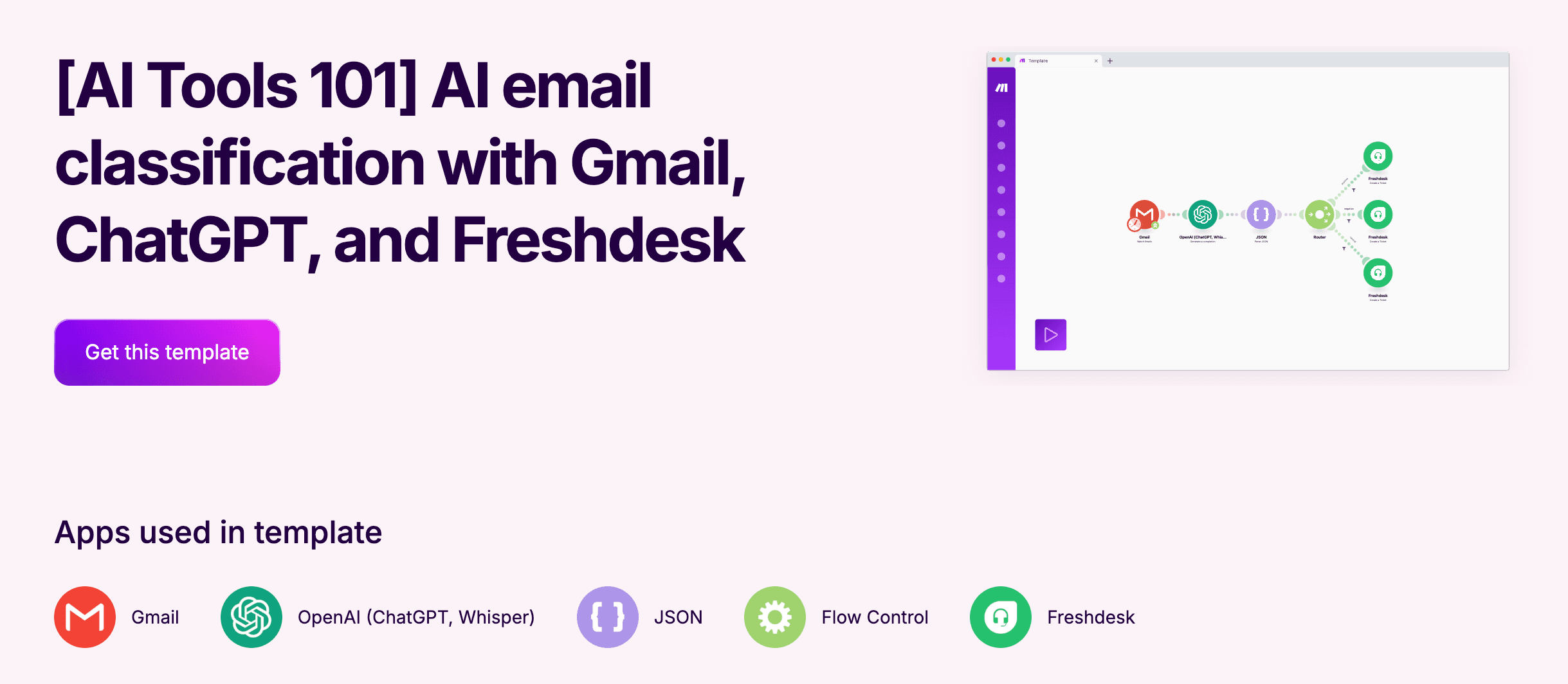 AI-Tools-101-AI-email-classification-with-Gmail-ChatGPT-and-Freshdesk-Workflow-Template-Make-09-17-2026 01 04 PM