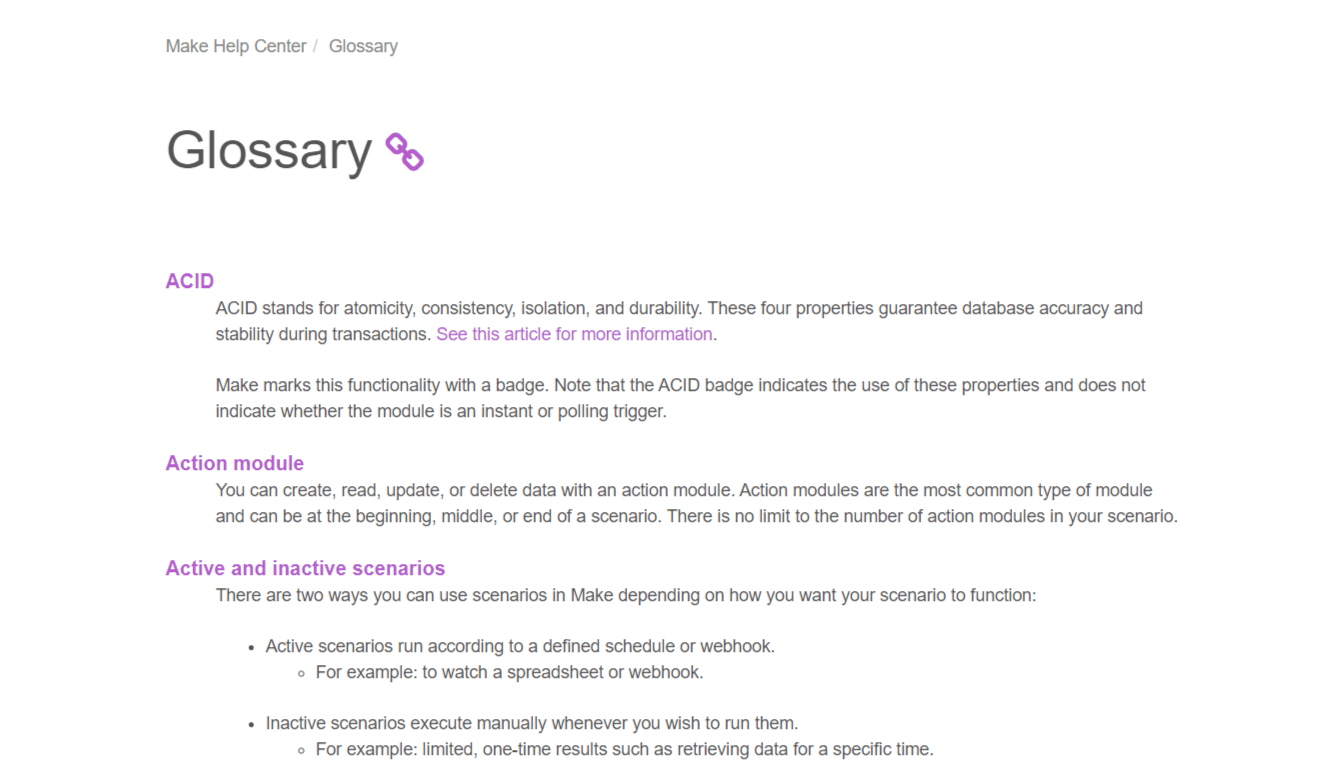 make-glossary