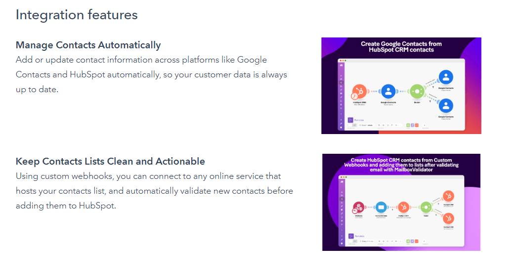 HubSpot-Make-integration-contact-list