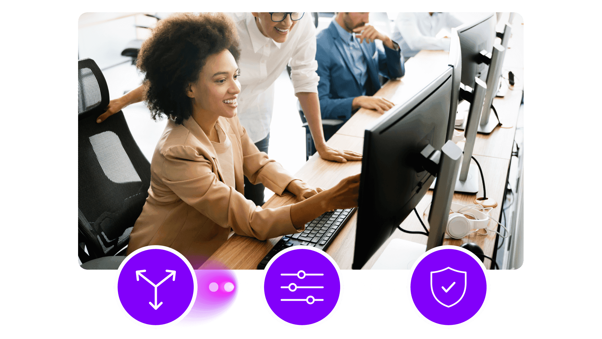 A secure and flexible solution for multi-organization management