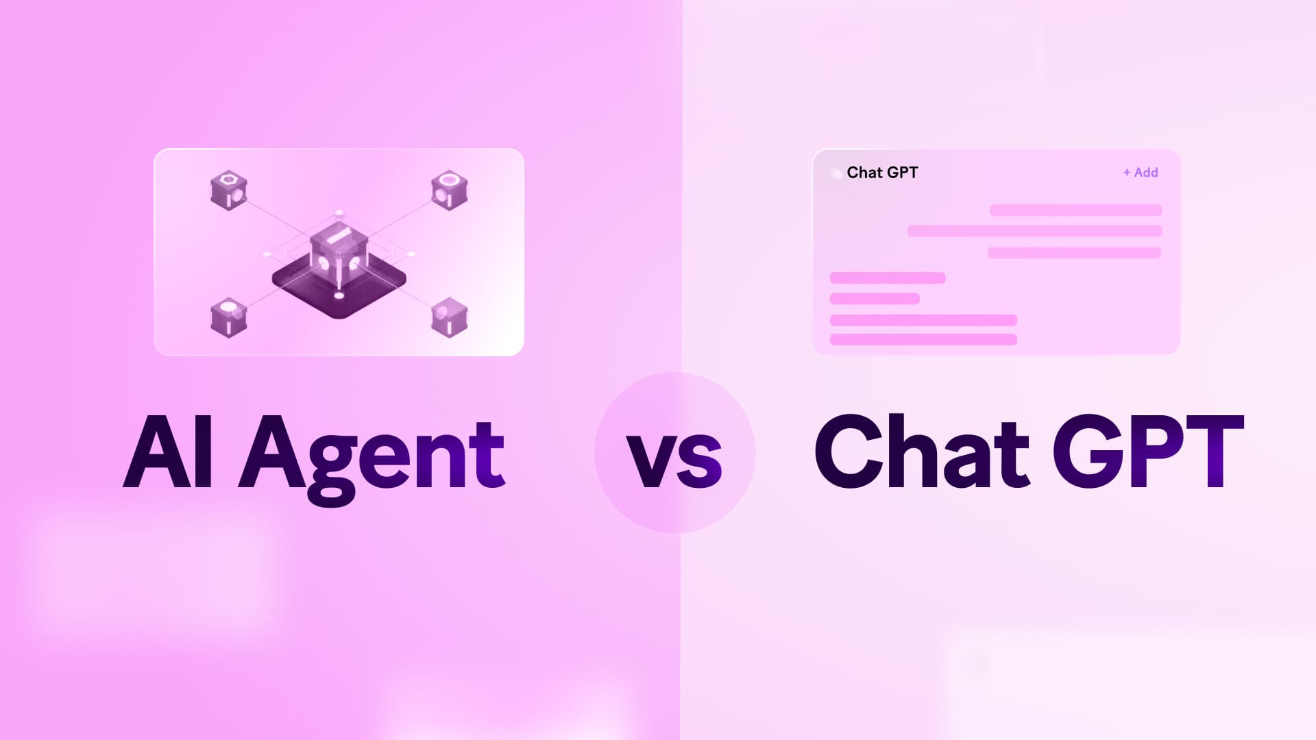 AI Agents vs ChatGPT