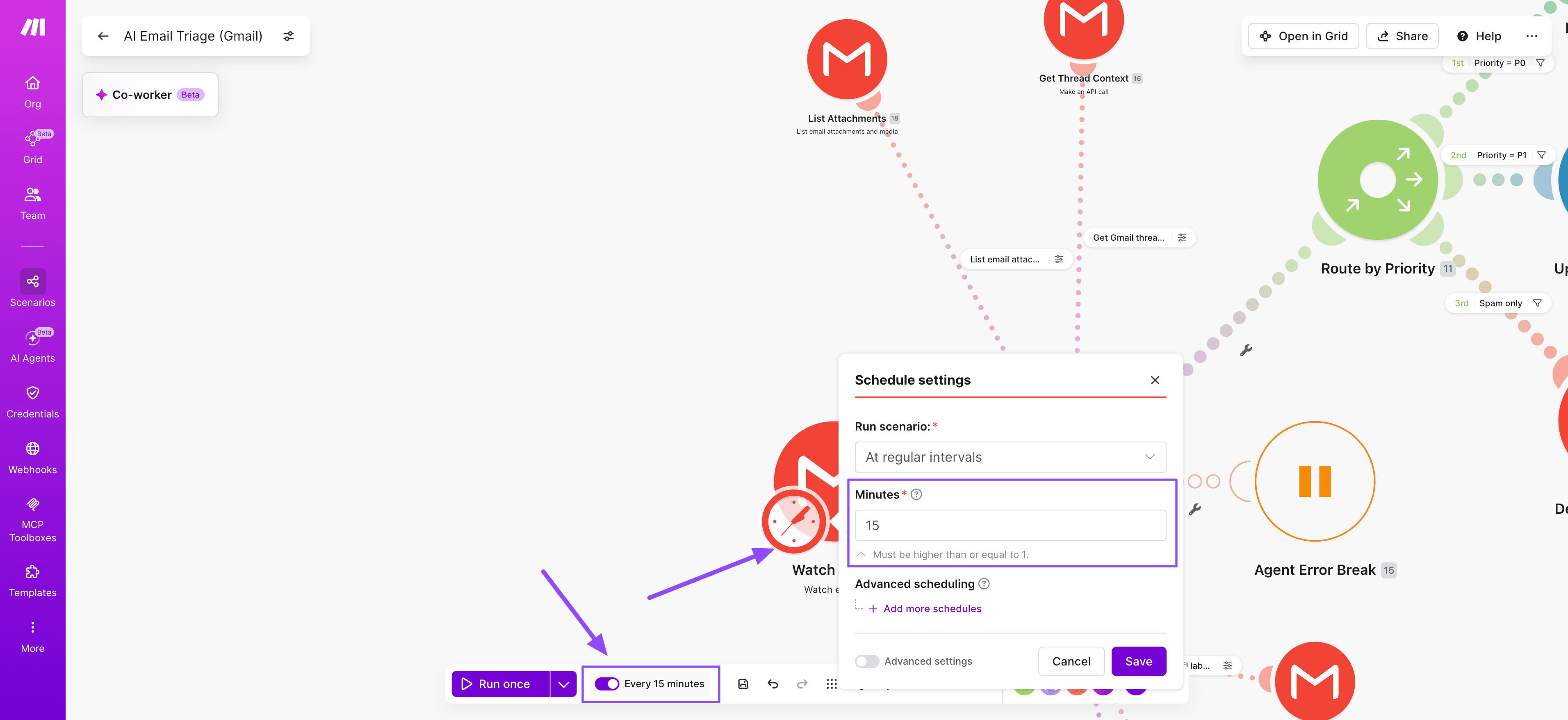 AI-Email-Triage-Gmail-Make-Step - 6