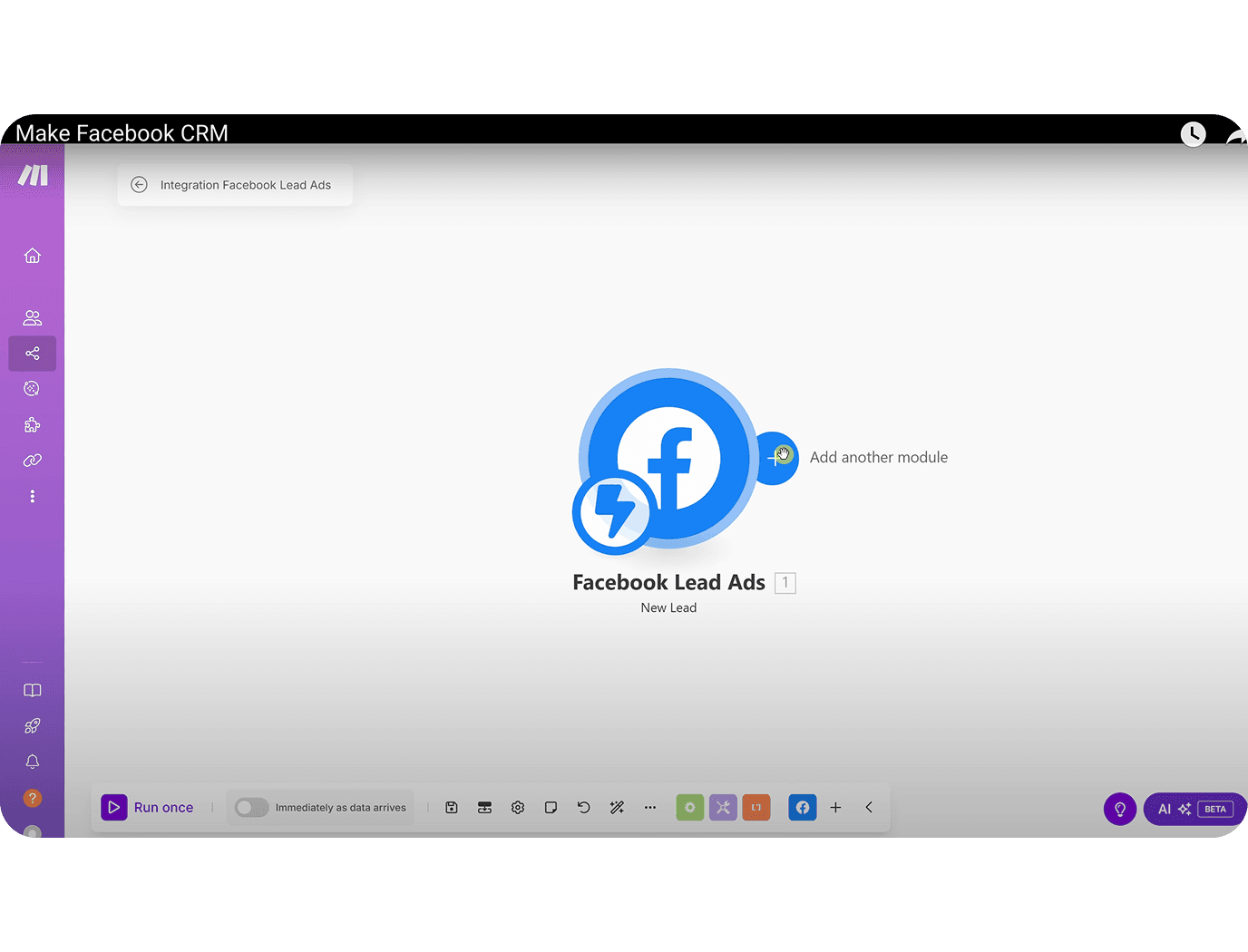 Image Facebook CRM for LP