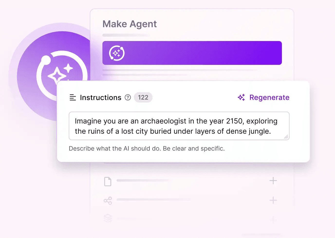 Make agent with instructions