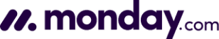 monday logo purple