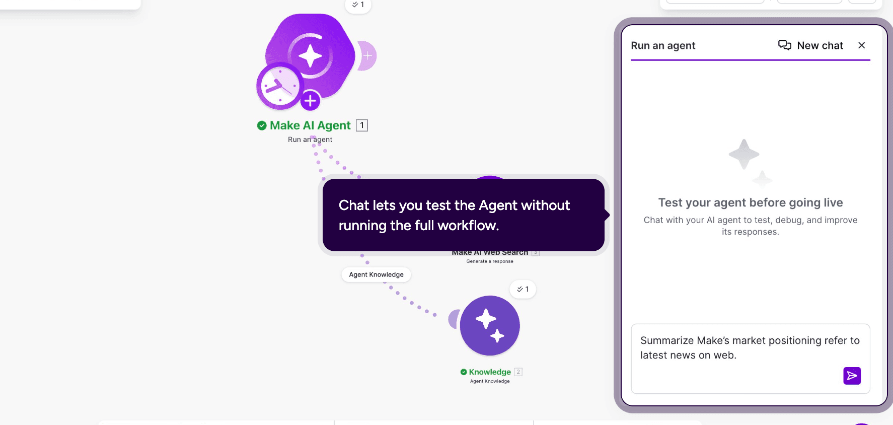 Build Make Ai agent - step 6
