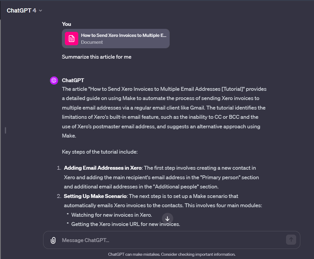 ChatGPT file upload prompt