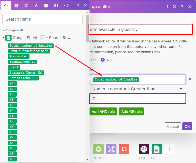 slack glossary configuration 10