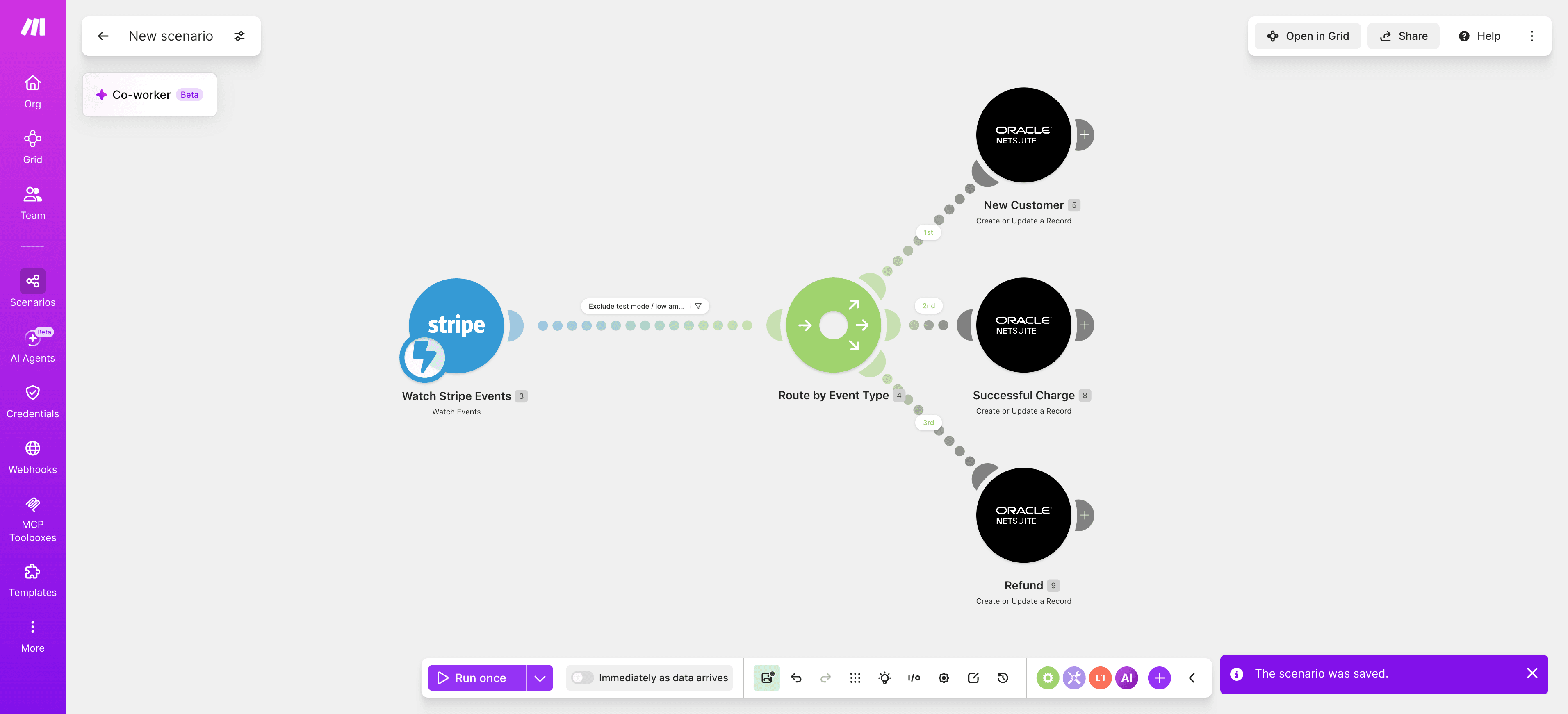 Stripe Net Suite integration - step 4