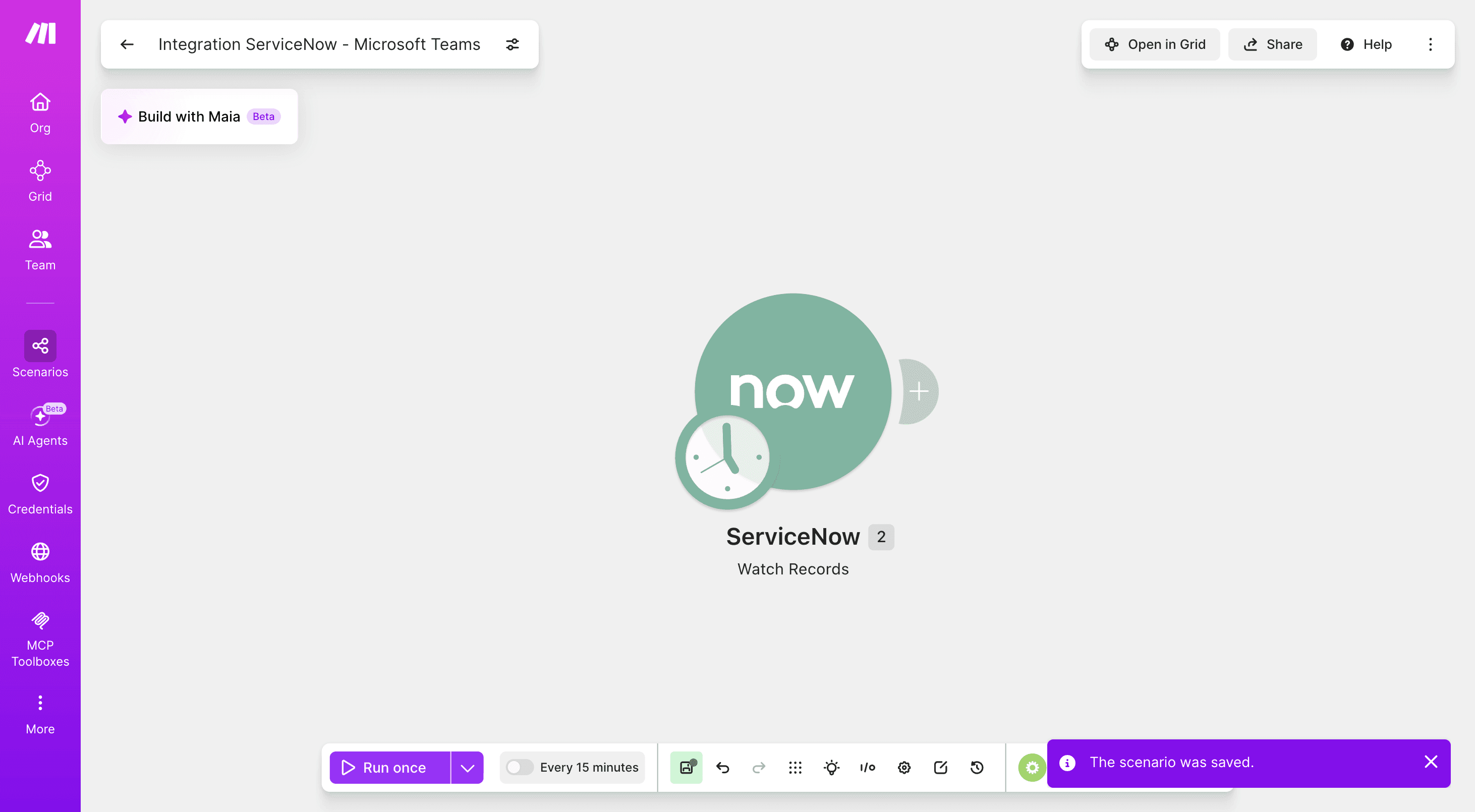 Integration-ServiceNow-Microsoft-Teams-Step 1