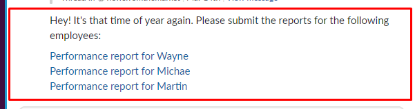 performance-review-automated-slack-message
