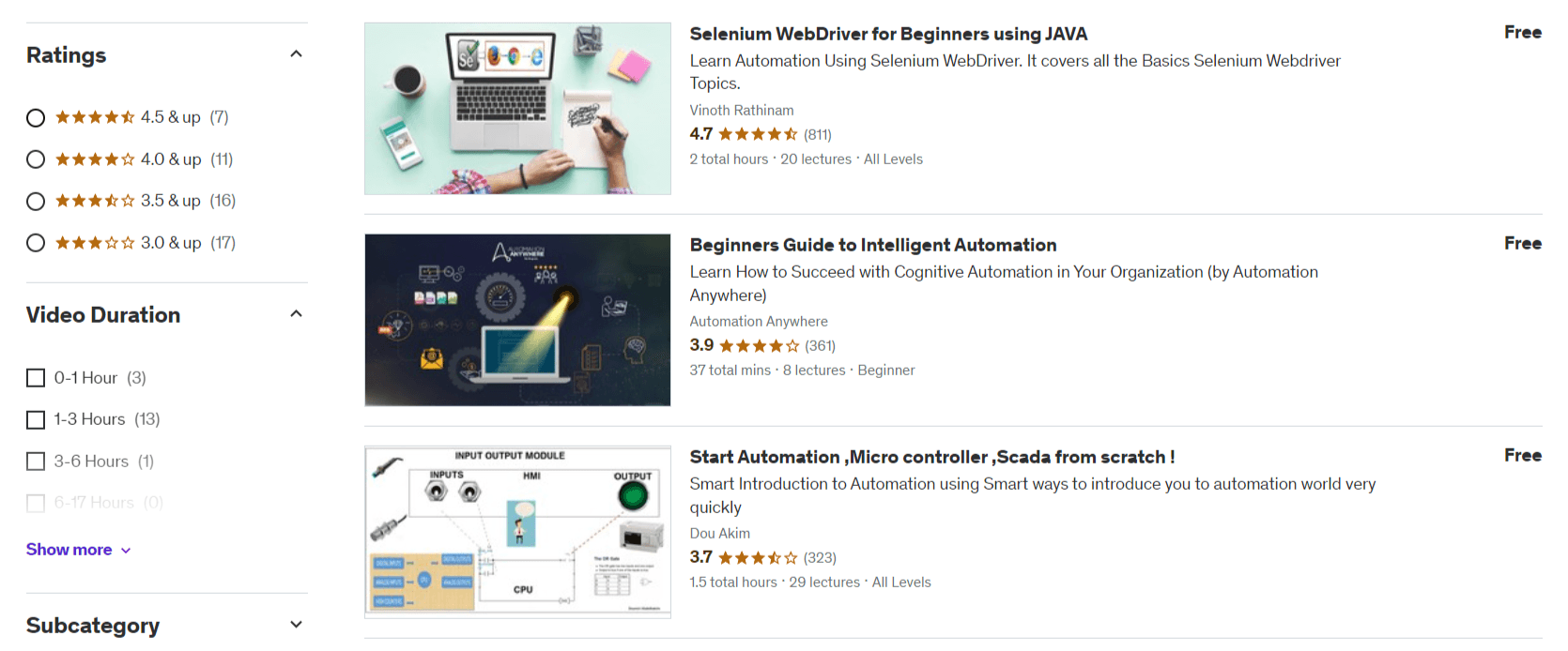 udemy-free-automation-courses
