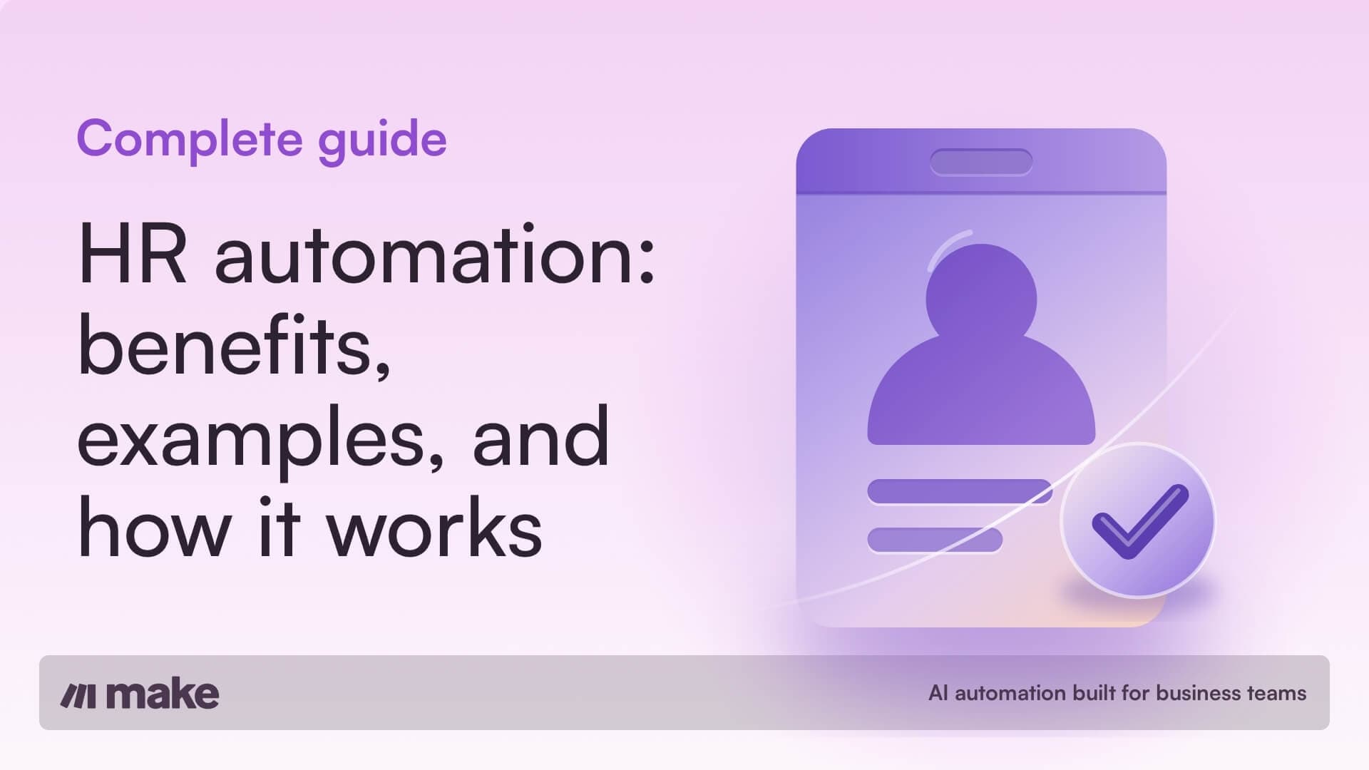 HR automation hero image