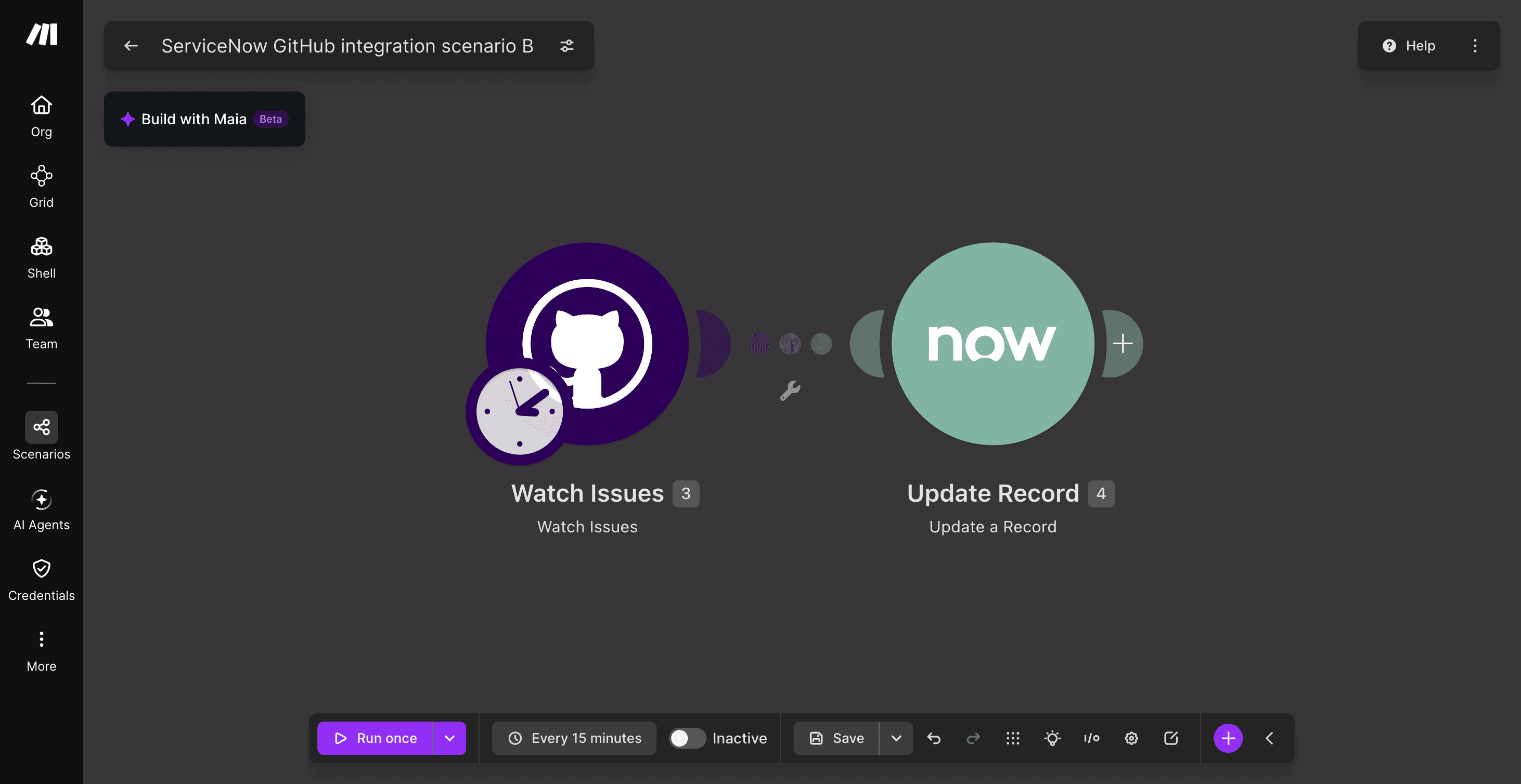 ServiceNow-GitHub-integration-scenario-B-Step 5a