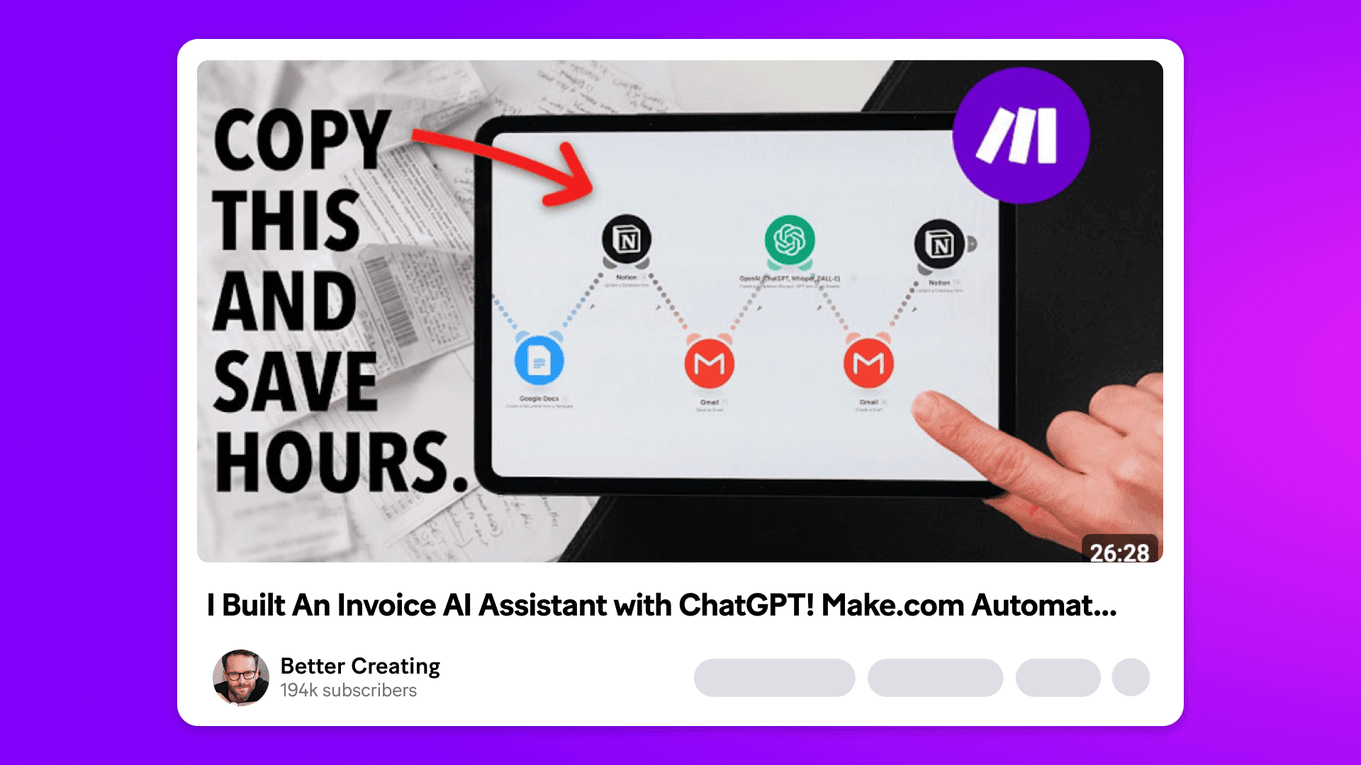 Infliencer's guide: Invoice AI Assistant