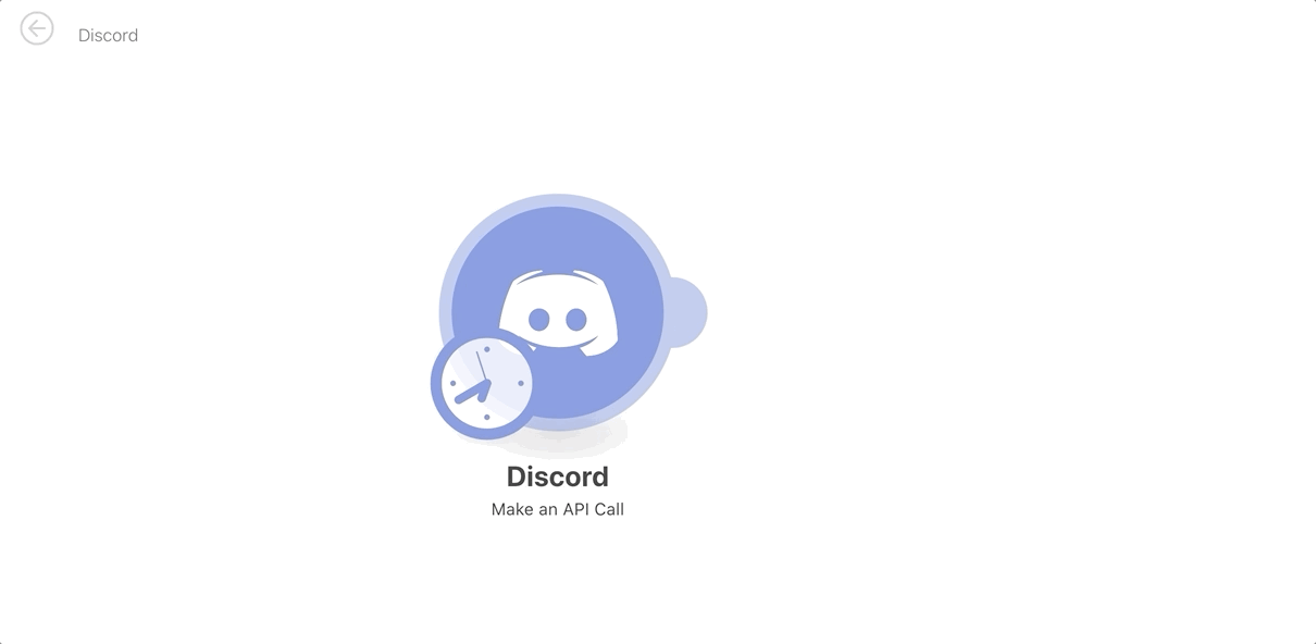 discord automation api call