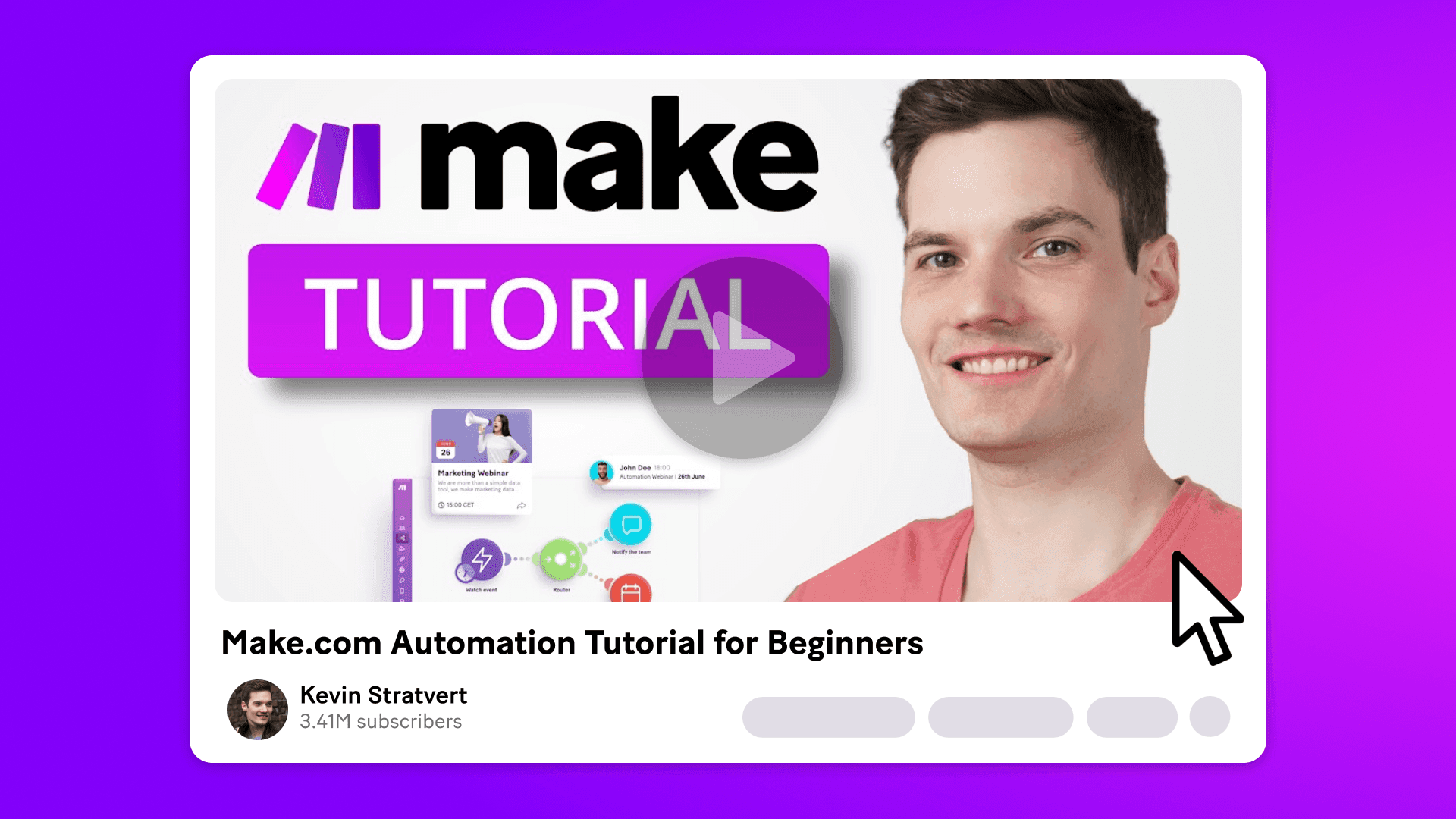 Kevin Stratvert’s Guide to Automating Workflows with Make | Make