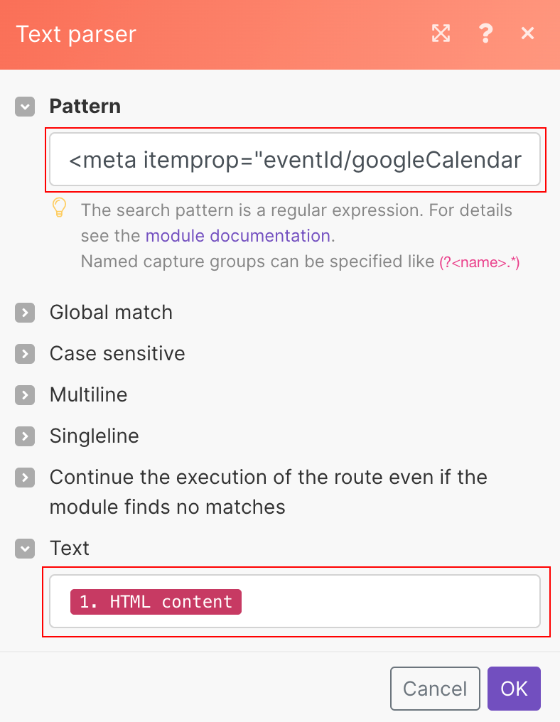 Handle API errors, Google Calendar